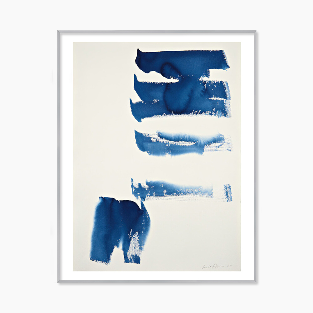 [이우환] From Winds, Large (액자 포함) 81 x 101 cm