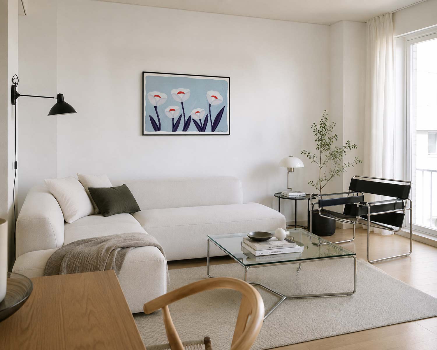 이가 코시츠카 Flowers 01 Iga Kosicka 50 x 70 cm 인테리어액자 아트포스터 더포스터클럽 꽃 플라워