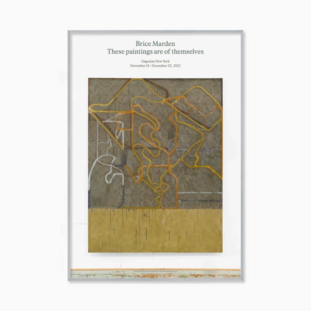 [브라이스 마든] These Paintings Are Of Themselves (액자 포함) 66.7 × 98.7 cm