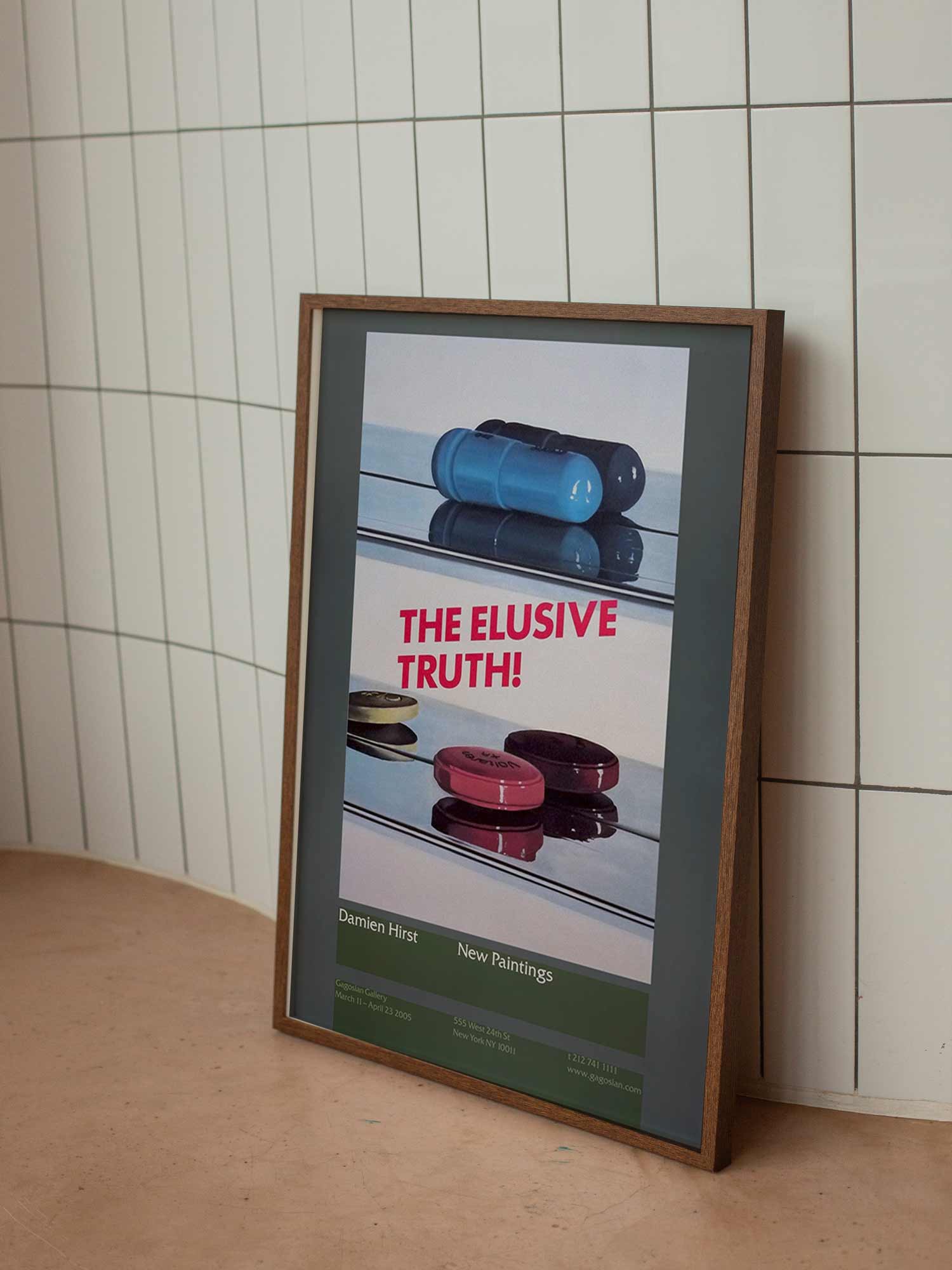 데미안 허스트 대형 아트포스터 인테리어포스터 거실 액자