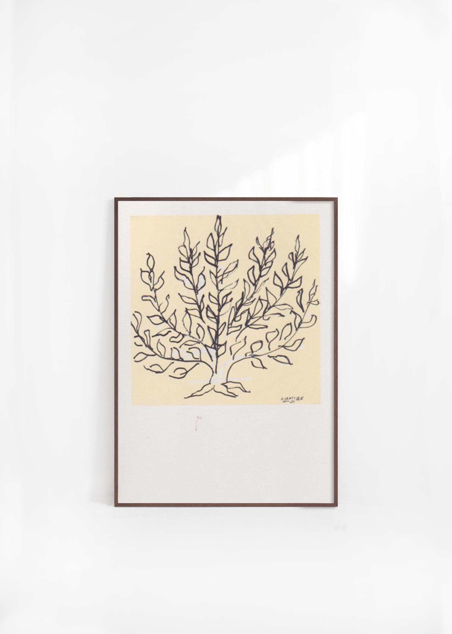 [앙리 마티스] Le Buisson (액자 포함) 15 x 21.5 cm