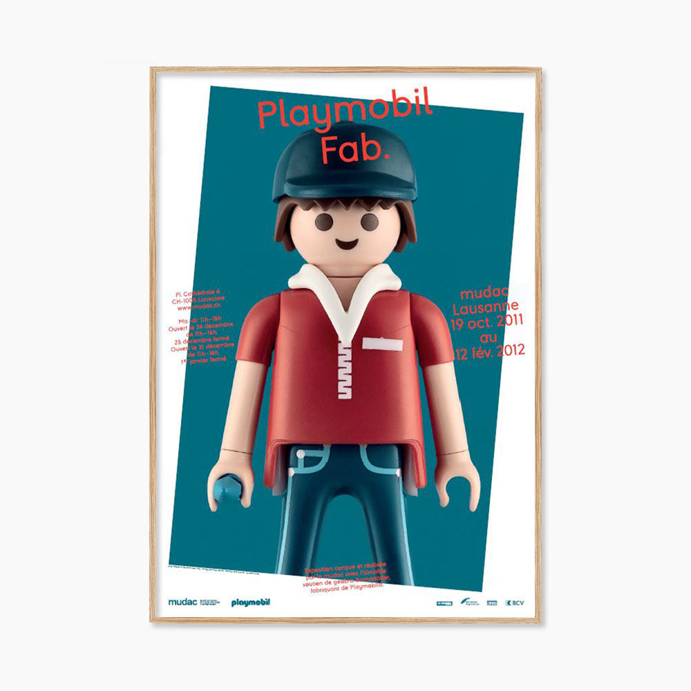 Playmobil Fab (액자 포함) 90 X 128 cm - 재입고