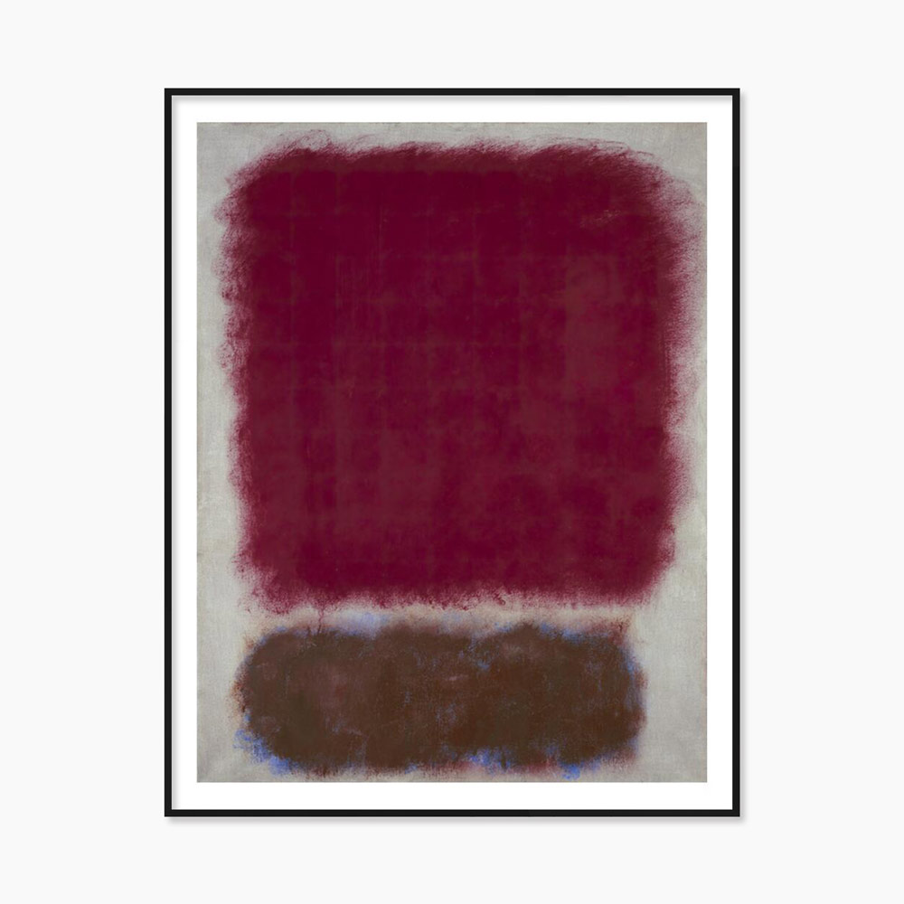 마크 로스코 Red over Brown 명화 그림 아트포스터 인테리어포스터 거실 액자
