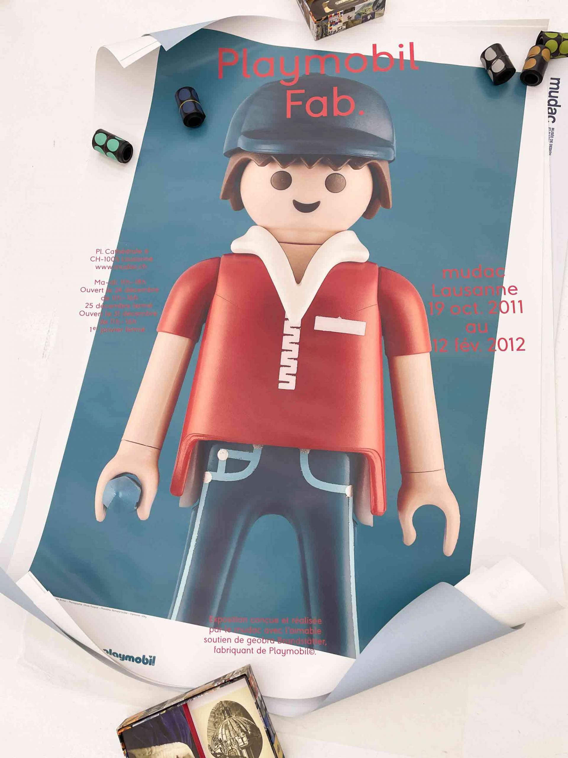 Playmobil Fab (액자 포함) 90 X 128 cm - 재입고