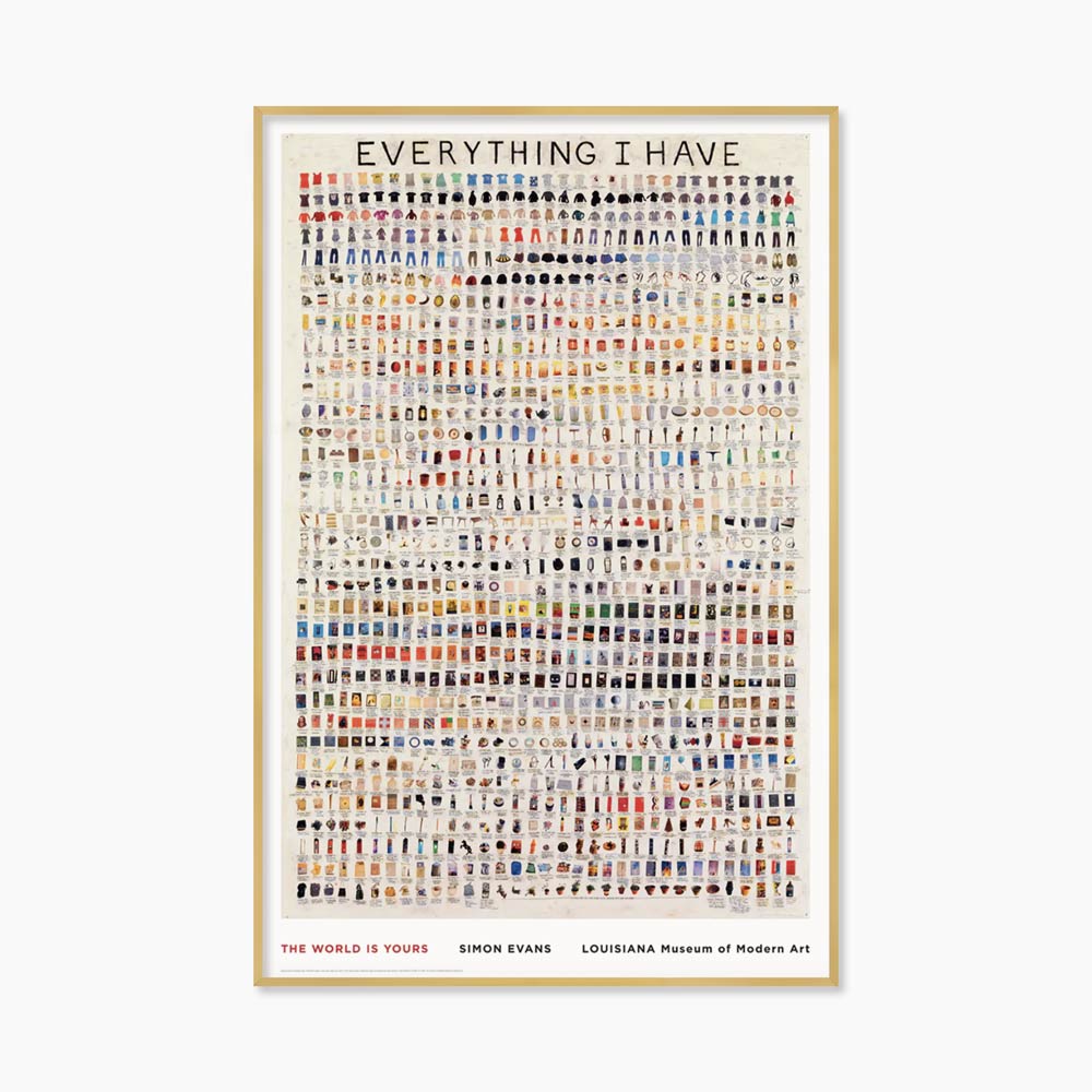 [사이먼 에반스] Everything I Have (액자 포함) 92 x 140.3 cm