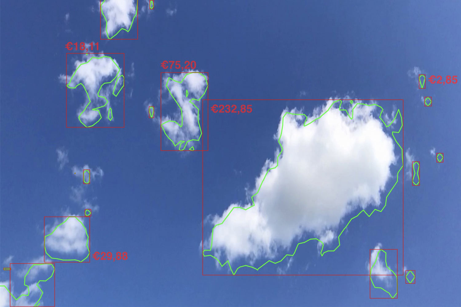 하늘 아트포스터