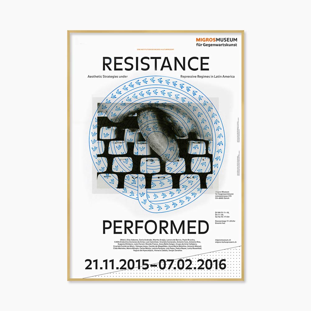 Resistance Performed 사진 그래픽 디자인 카페 아트포스터 인테리어포스터 거실 액자