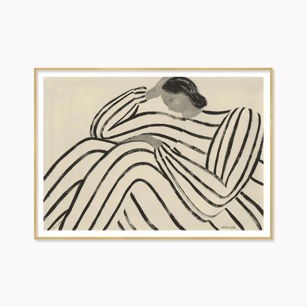 소피아 린드 Waiting 그림 아트포스터 인테리어포스터 거실 액자