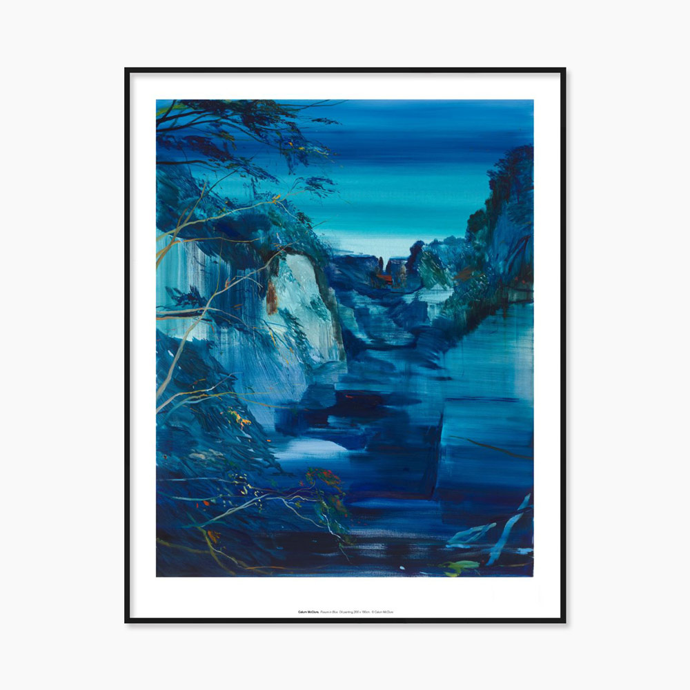 칼럼 맥클루어] Fissure in Blue 바다 그림 풍경 로얄아카데미 명화 빈티지 그림 아트포스터 인테리어포스터 거실 액자