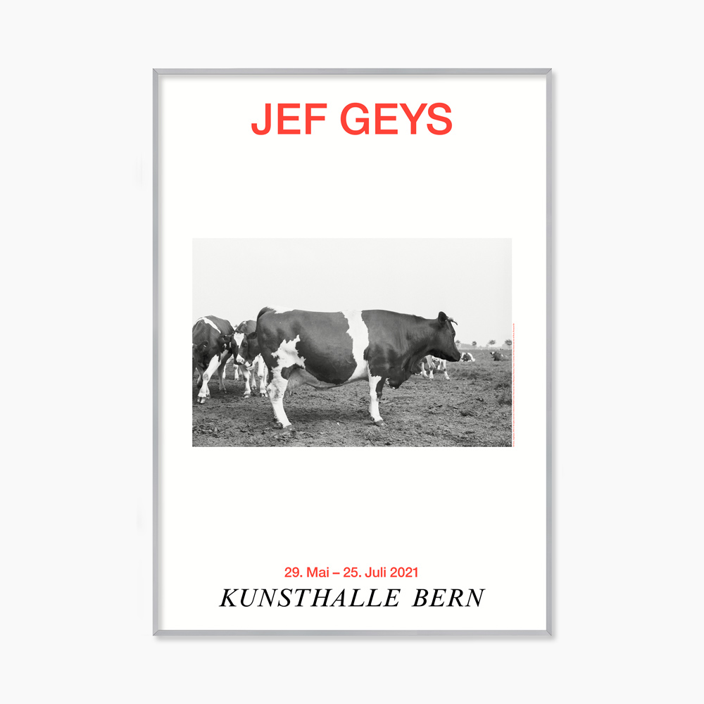 [제프 게이즈] Jef Geys (액자 포함) 89.5 × 128 cm