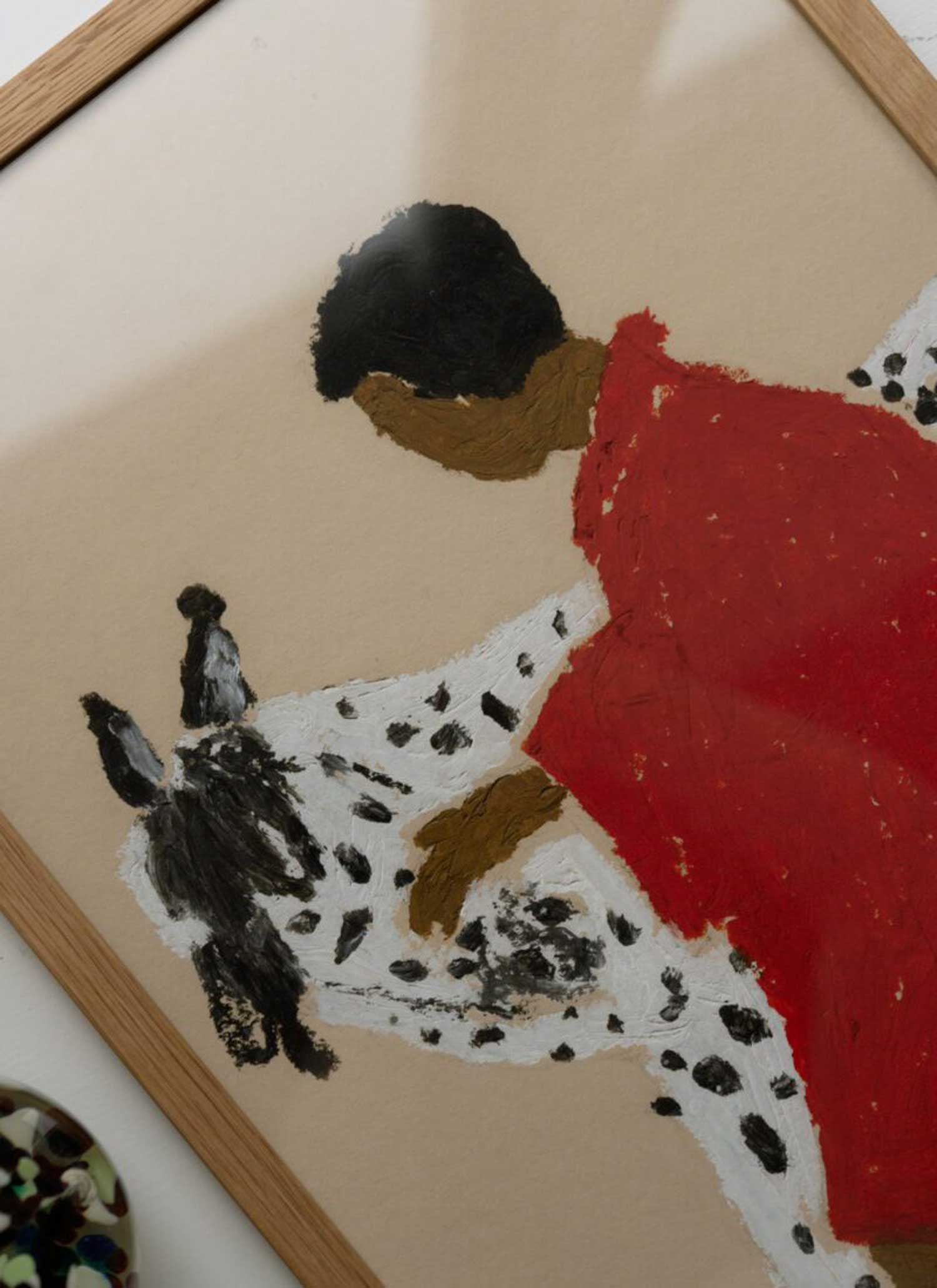 이사벨 반데플라세 Isabelle Vandeplassche Spotted Horse 말 얼룩말 미니 소형 그림 아트포스터 인테리어포스터 거실 액자