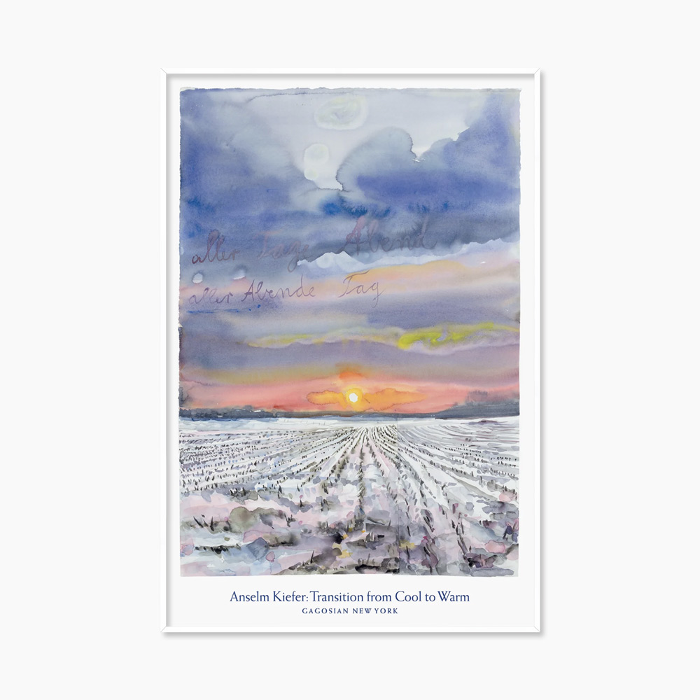 [안젤름 키퍼] Transition from Cool to Warm (액자 포함) 68.6 × 99.1 cm