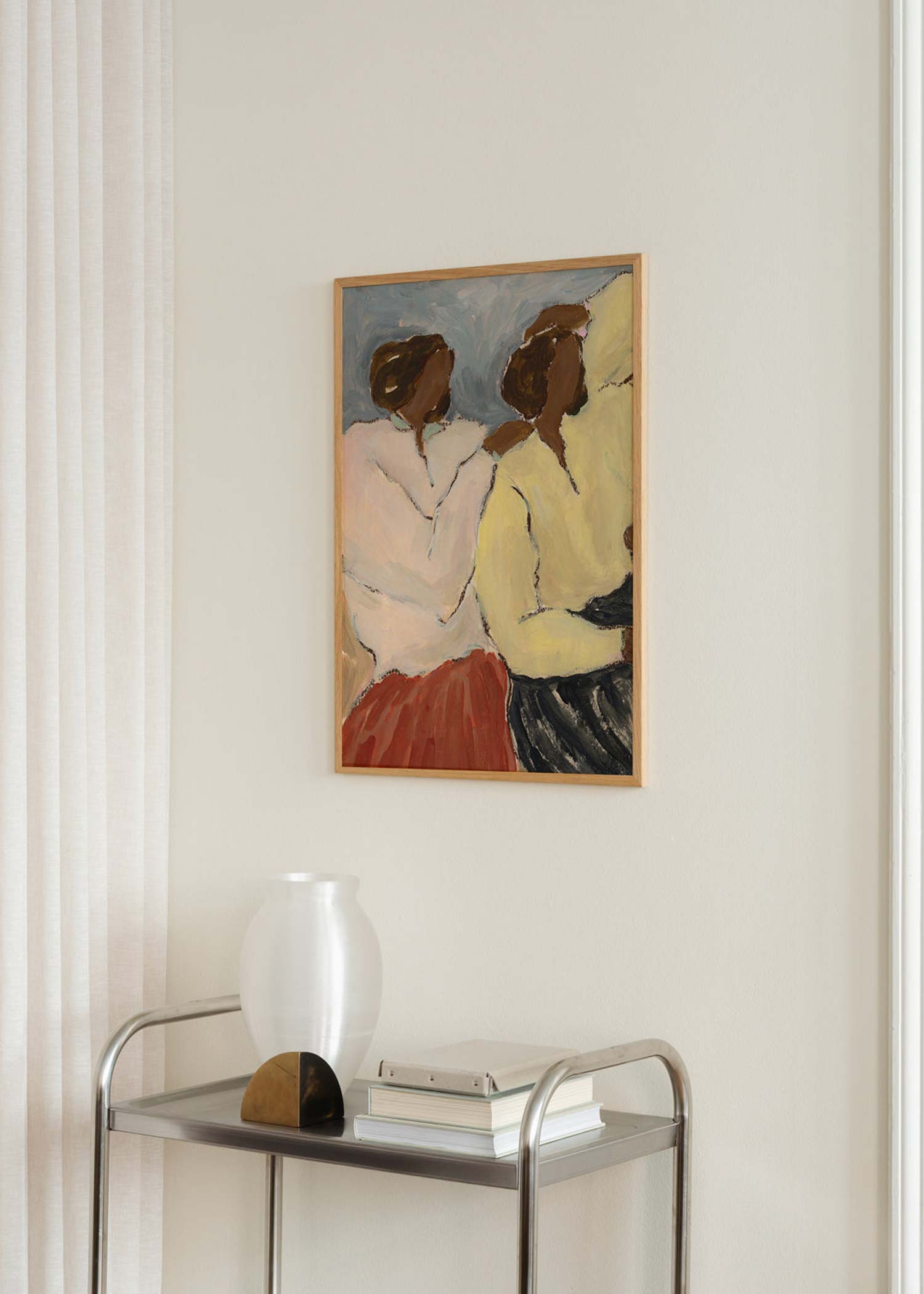 사크레 프랑진 Side by Side 50 x 70 cm 그림 액자 포스터 더포스터클럽 Sacree Frangine