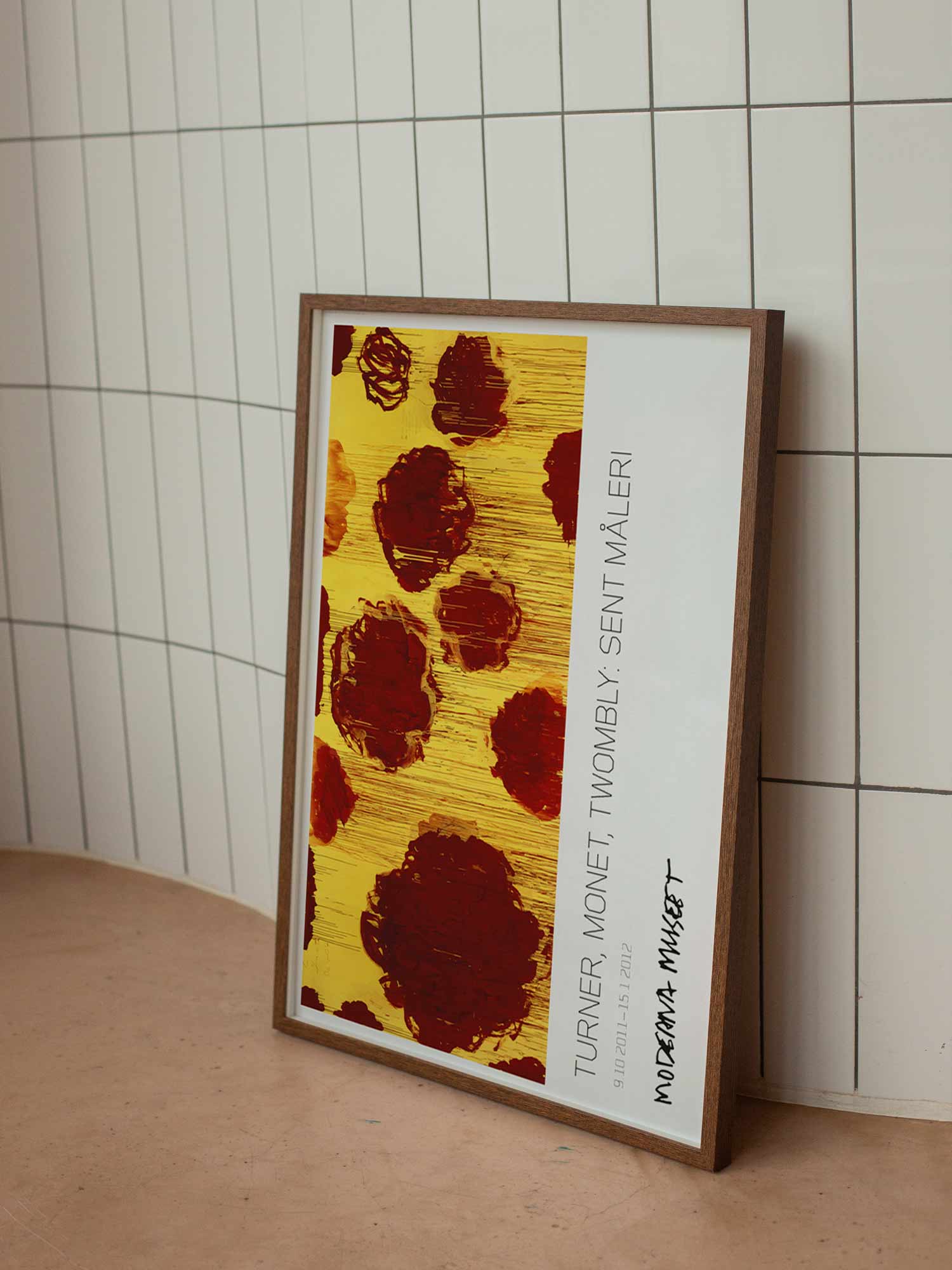 사이 트웜블리 꽃 플라워 추상화 그림 거실 액자 아트포스터 인테리어포스터