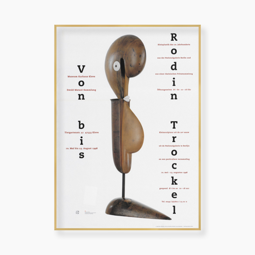 [오스카어 슐레머] Von Rodin bis Trockel 59.4 x 83.8 cm
