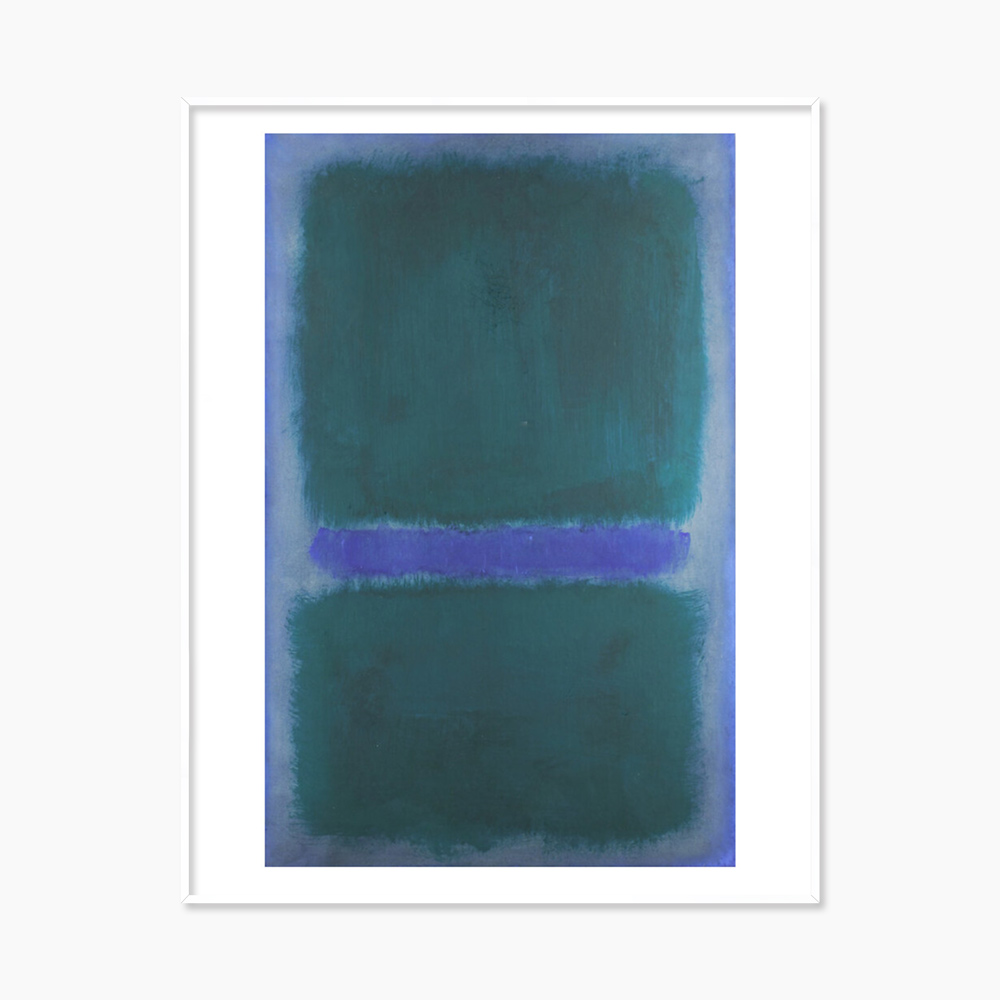 [마크 로스코] BlueGreen, Large (액자 포함) 81 x 101 cm