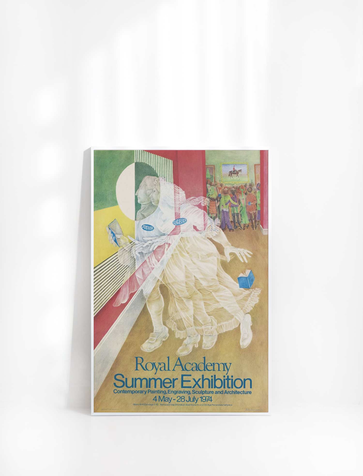 베티 스완윅 Summer Exhibition 1974 로얄아카데미 명화 빈티지 그림 아트포스터 인테리어포스터 거실 액자