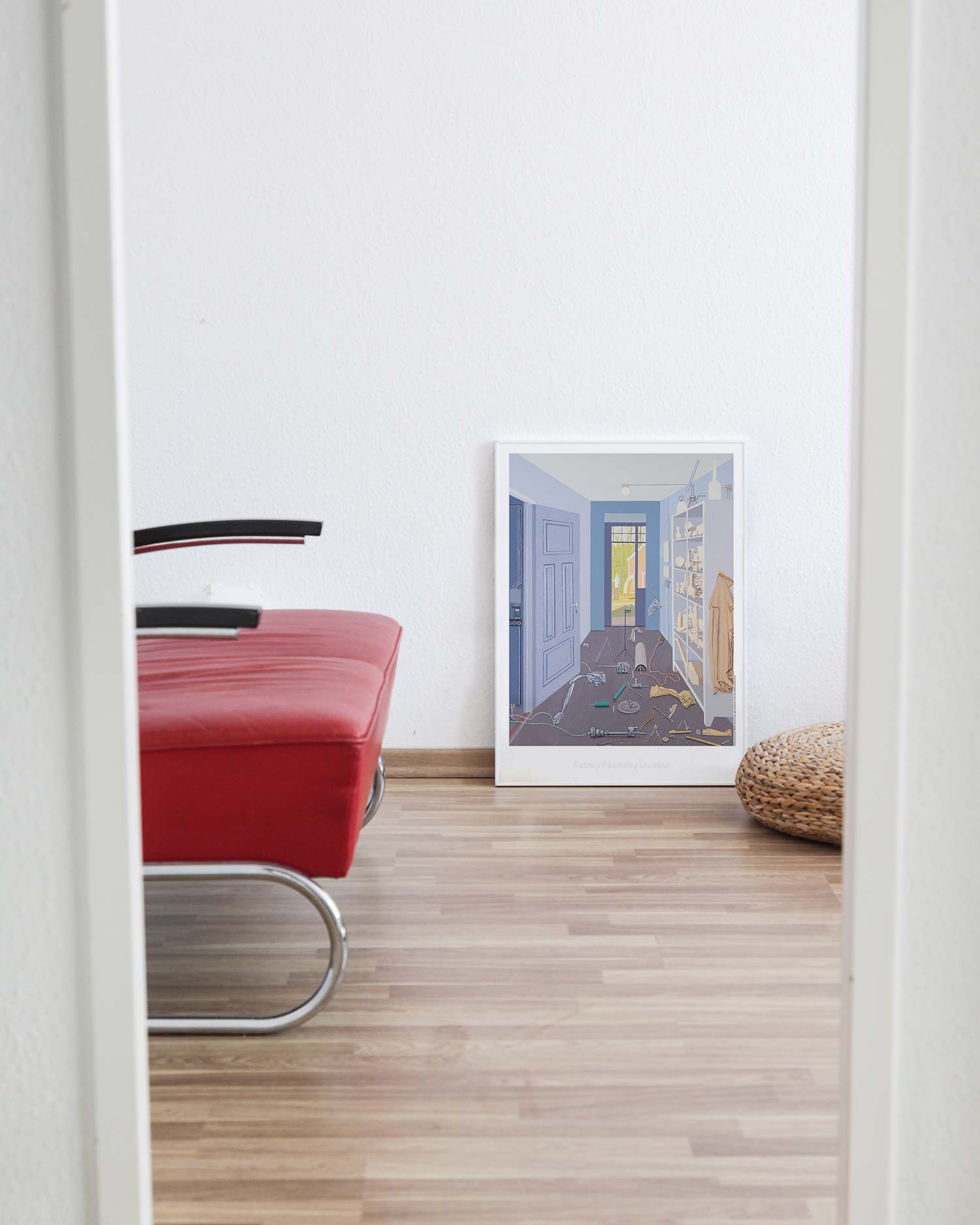 [레오나드 릭하드] Dorglott (액자 포함) 50 x 70 cm 일러스트 그림 집 하우스 홈 포스터자