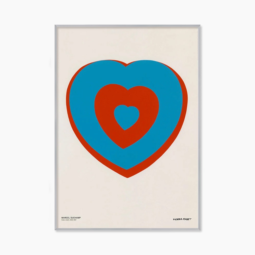 [마르셀 뒤샹] Fluttering Heart 70 x 100 cm