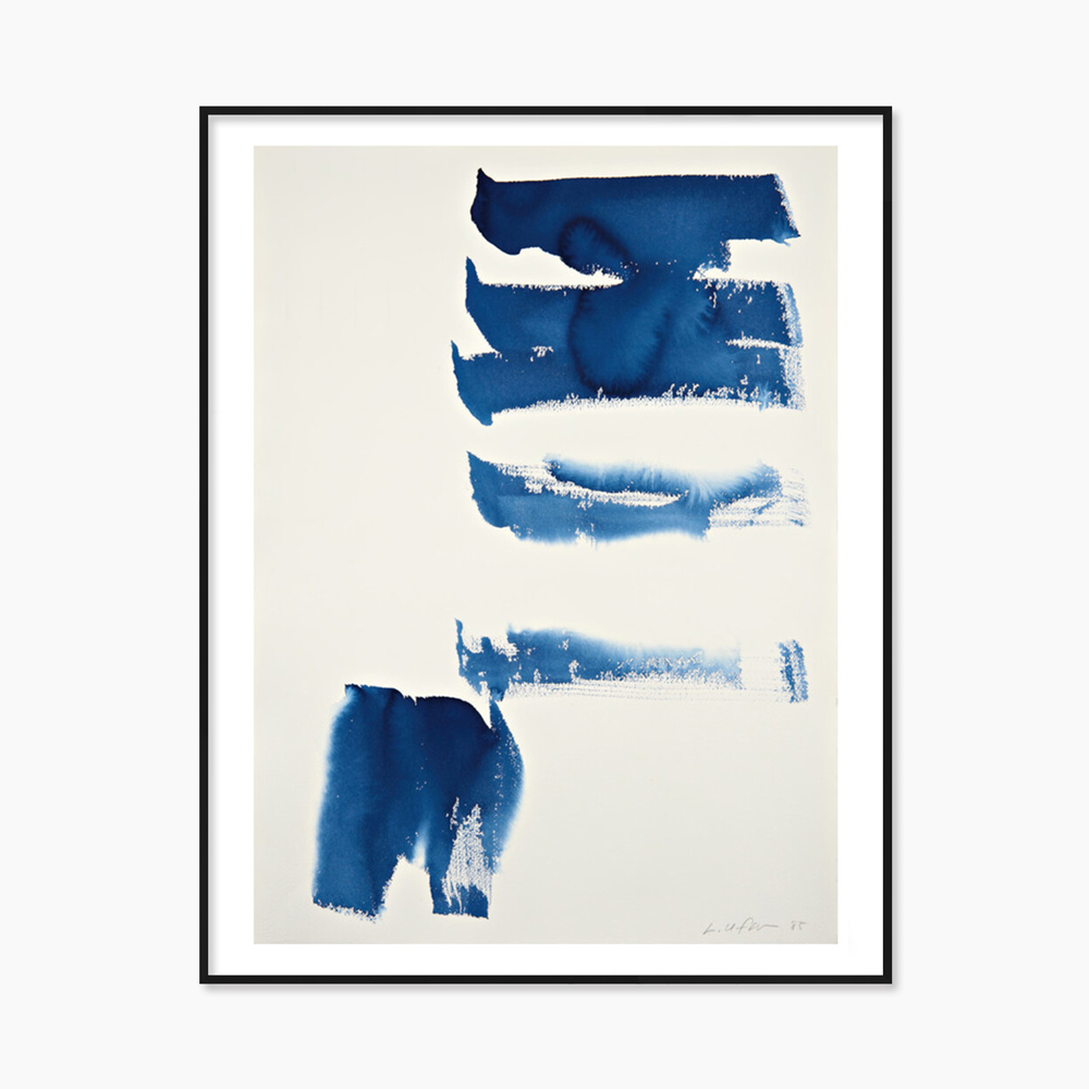 [이우환] From Winds, Large (액자 포함) 81 x 101 cm