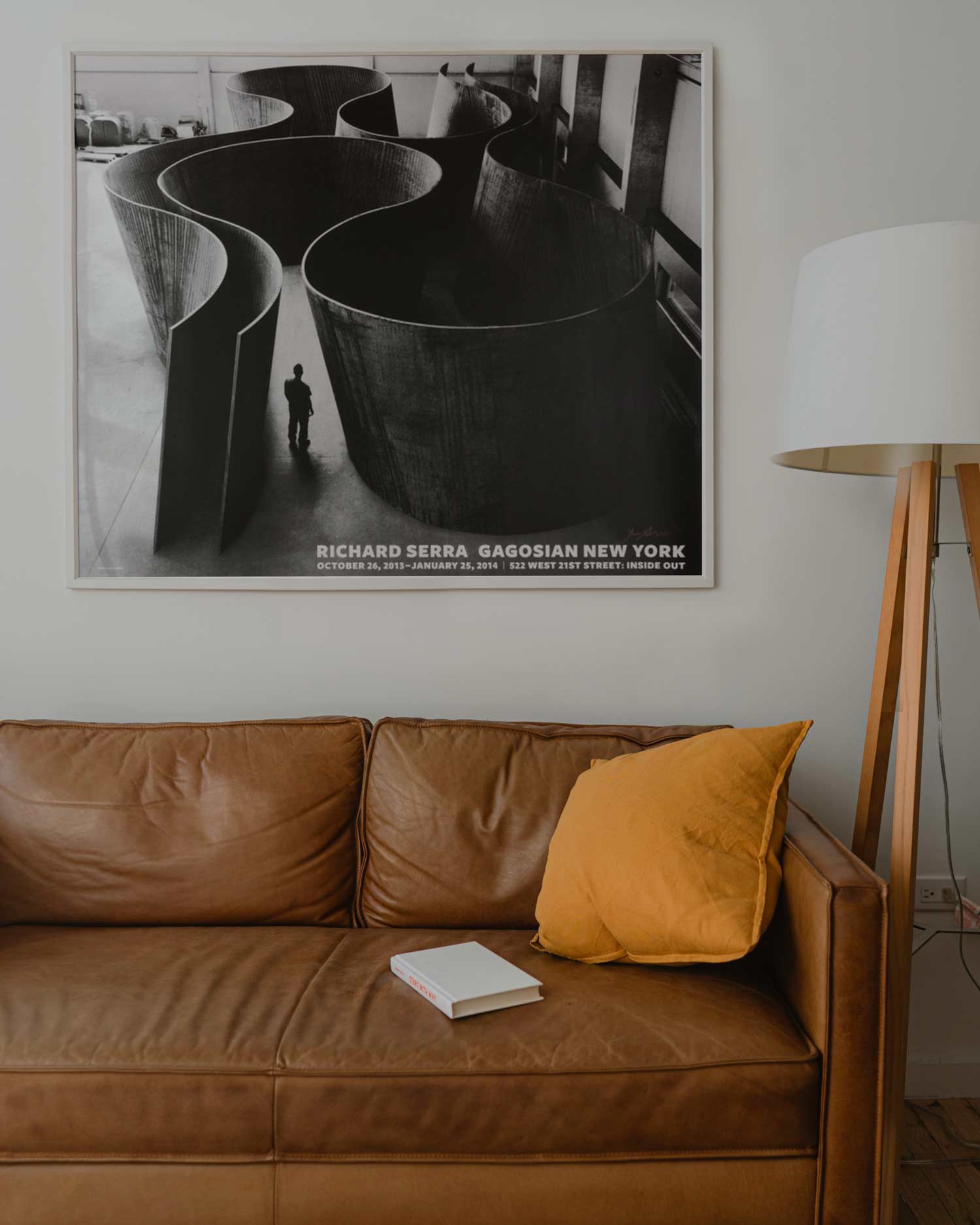 리처드 세라 건축 흑백 사진 대형 아트포스터 인테리어포스터 거실 액자