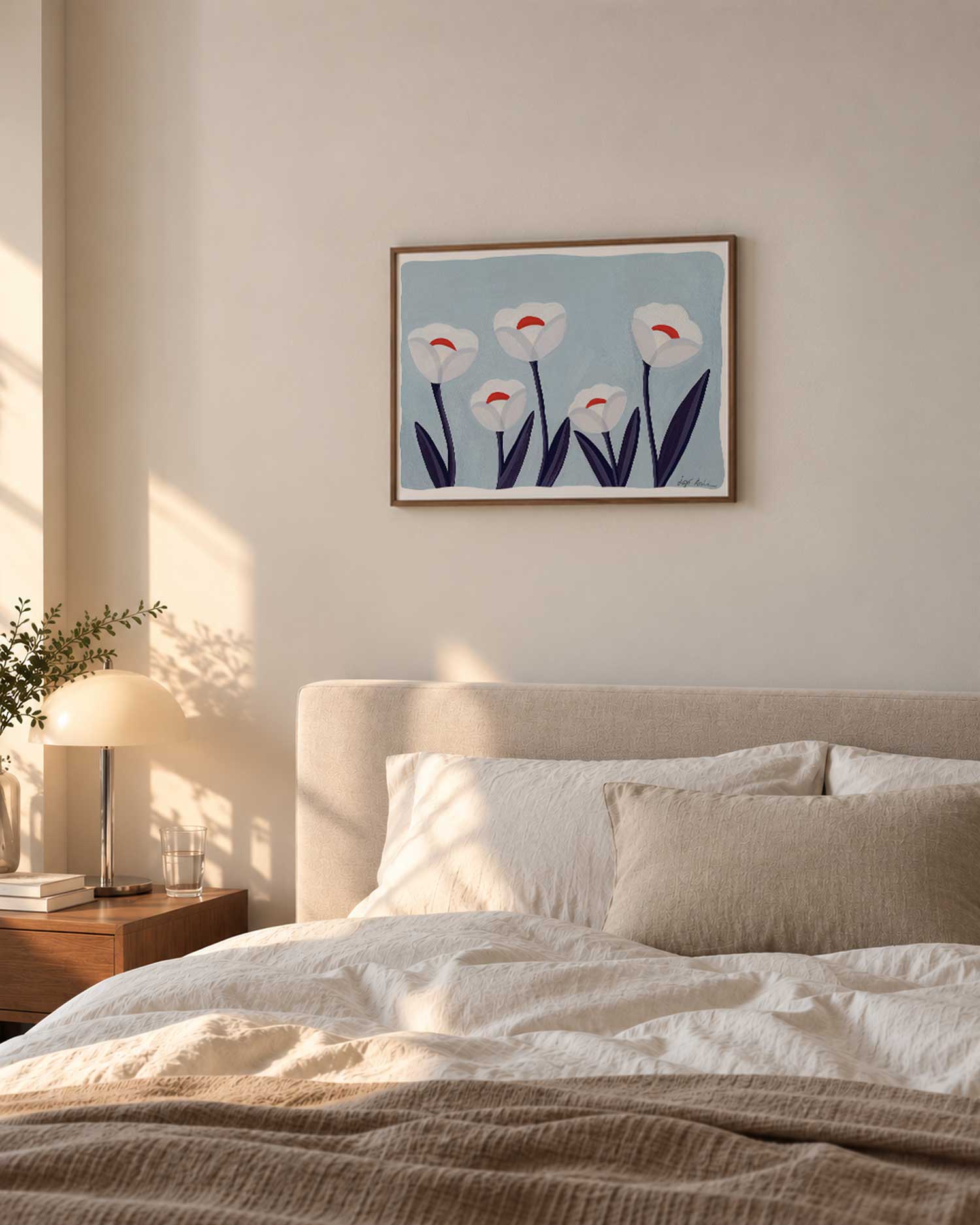 이가 코시츠카 Flowers 01 Iga Kosicka 50 x 70 cm 인테리어액자 아트포스터 더포스터클럽 꽃 플라워