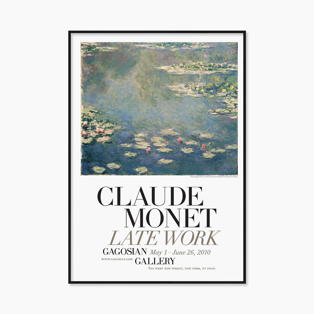 [클로드 모네] Late Work (액자 포함) 68.6 × 99.1 cm