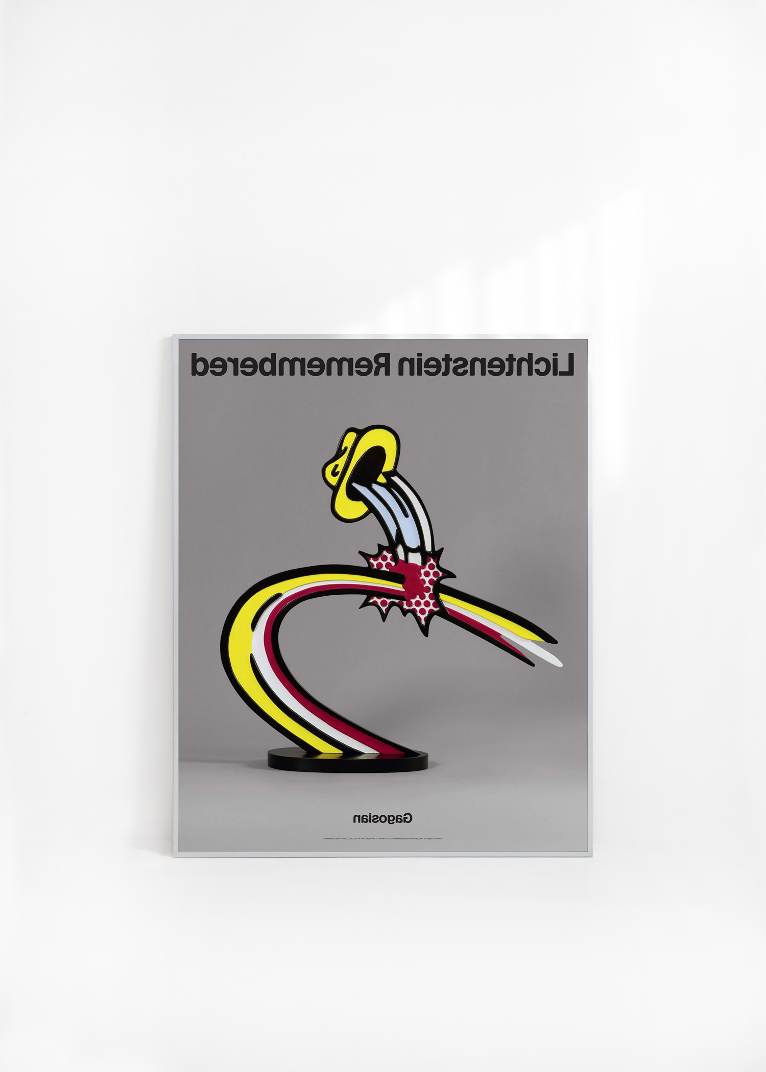 로이 리히텐슈타인 양면 포스터