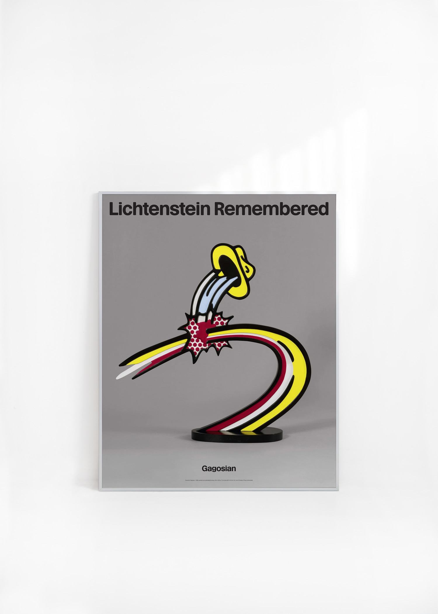 로이 리히텐슈타인 양면 포스터