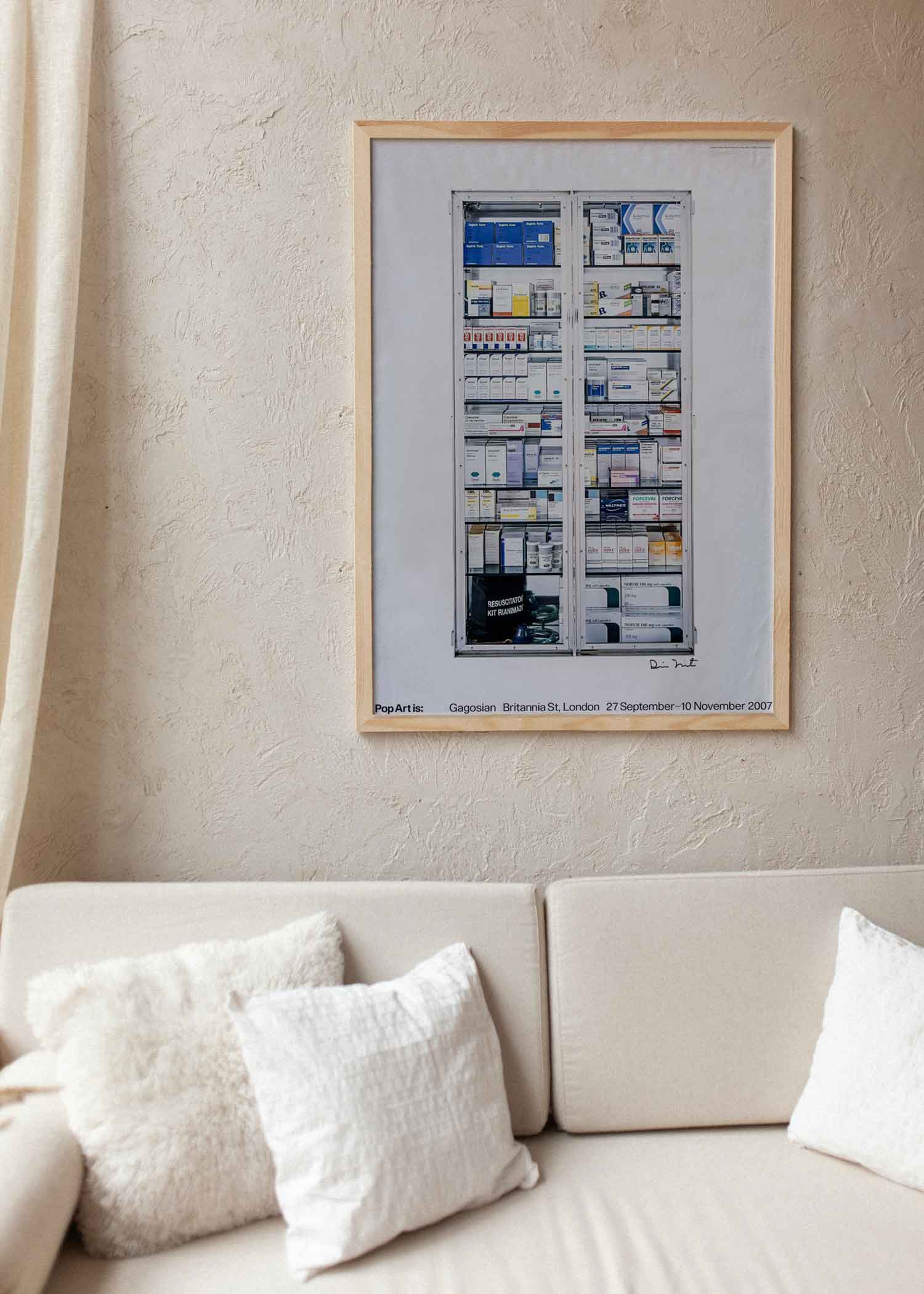 데미안 허스트 대형 아트포스터 인테리어포스터 거실 액자