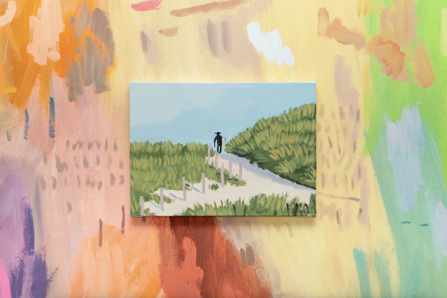 장 줄리앙 일러스트 포스터