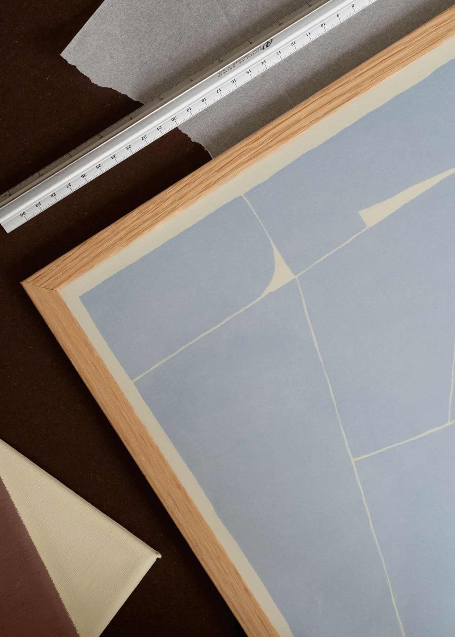 Nord Projects 12PM 50 x 70 cm 인테리어액자 아트포스터 더포스터클럽 북유럽 추상화 그림