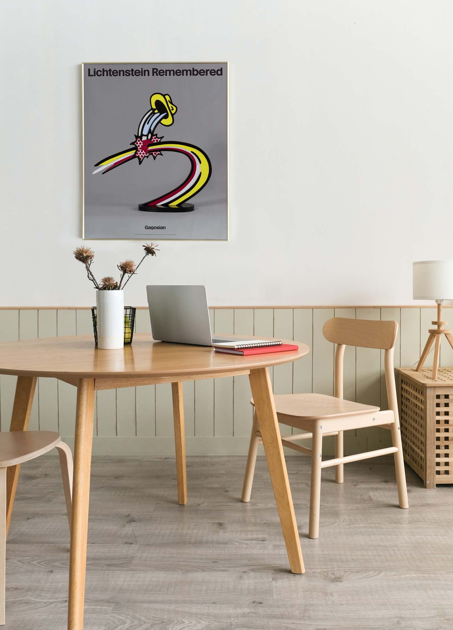 로이 리히텐슈타인 양면 사진포스터