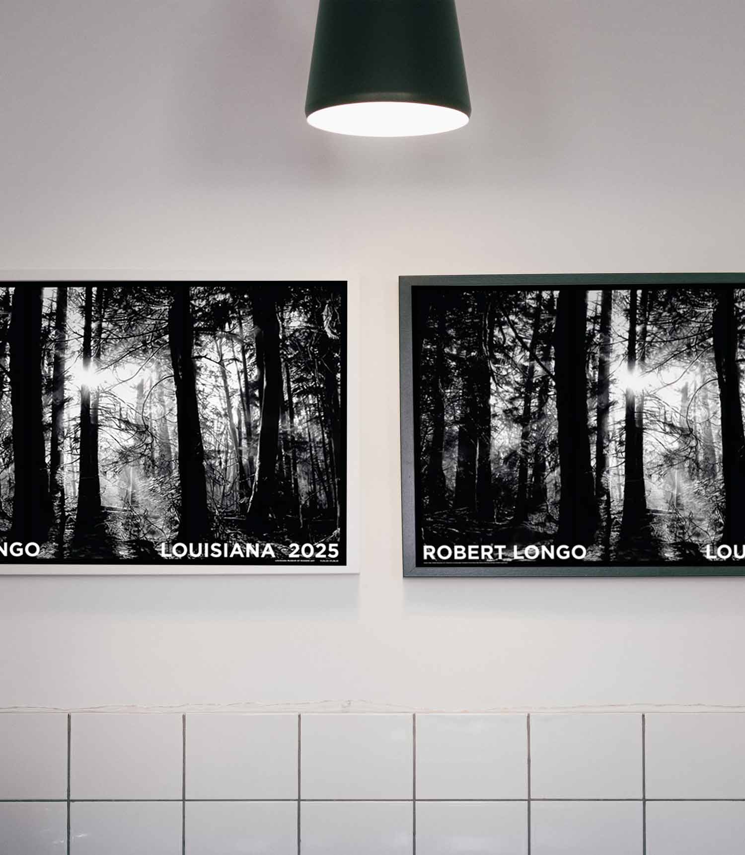 로버트 롱고 흑백 자연 그림 아트포스터 인테리어포스터 거실 액자