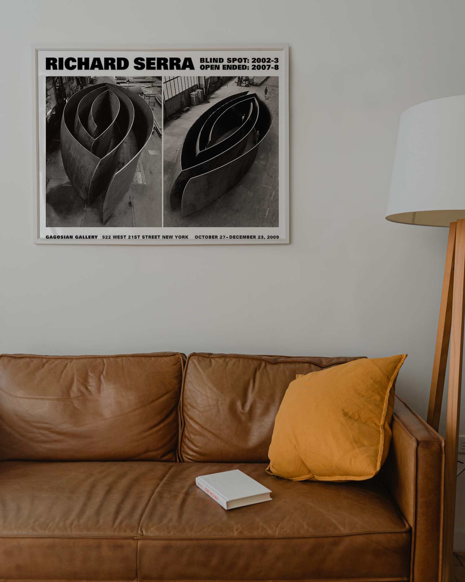 리처드 세라 건축 흑백 사진 대형 아트포스터 인테리어포스터 거실 액자