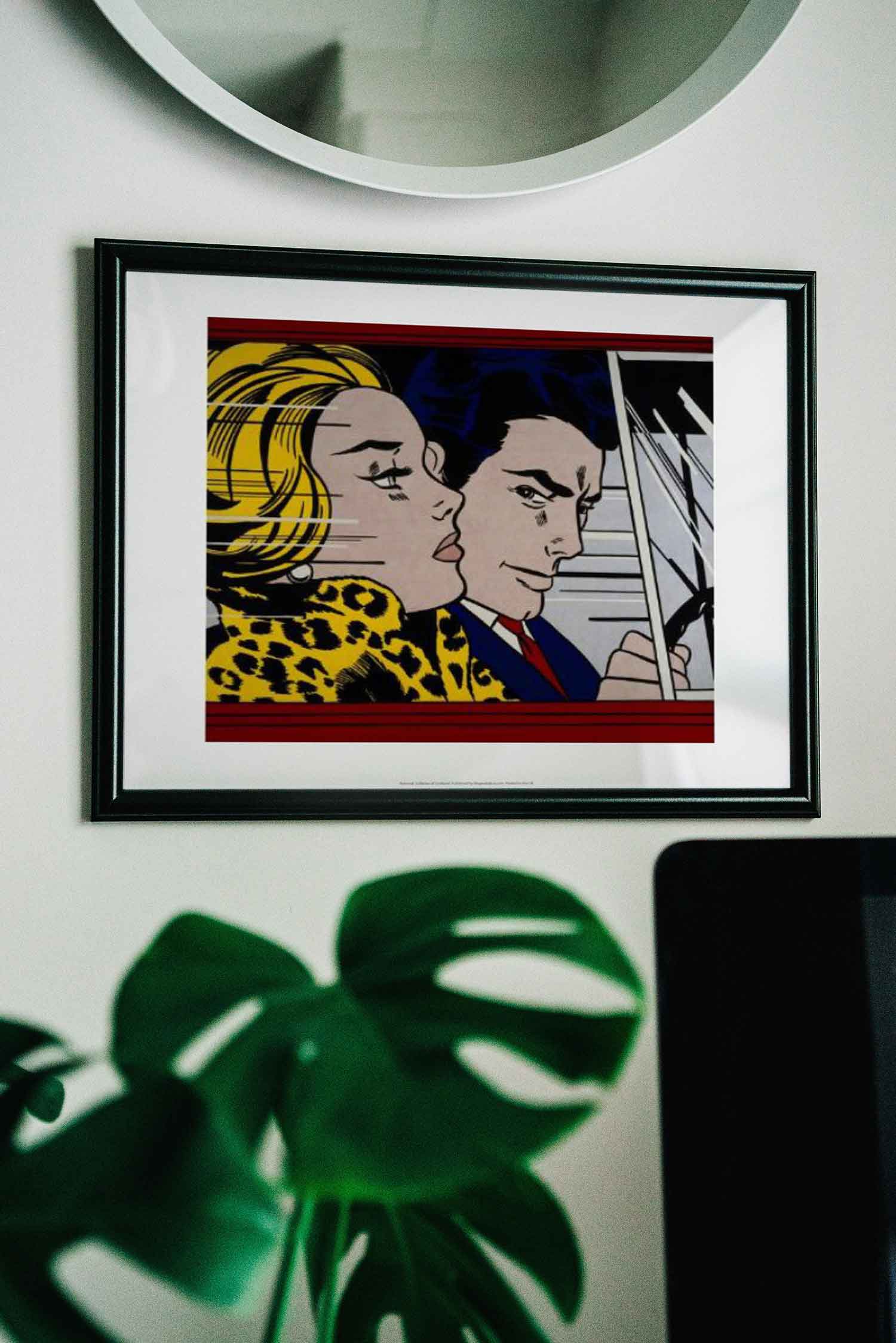 로이 리히텐슈타인 그림 회화 아트포스터 인테리어포스터 액자