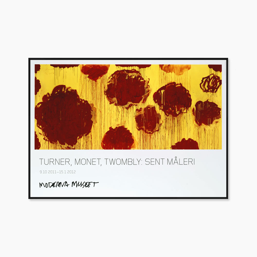 사이 트웜블리 꽃 플라워 추상화 그림 거실 액자 아트포스터 인테리어포스터