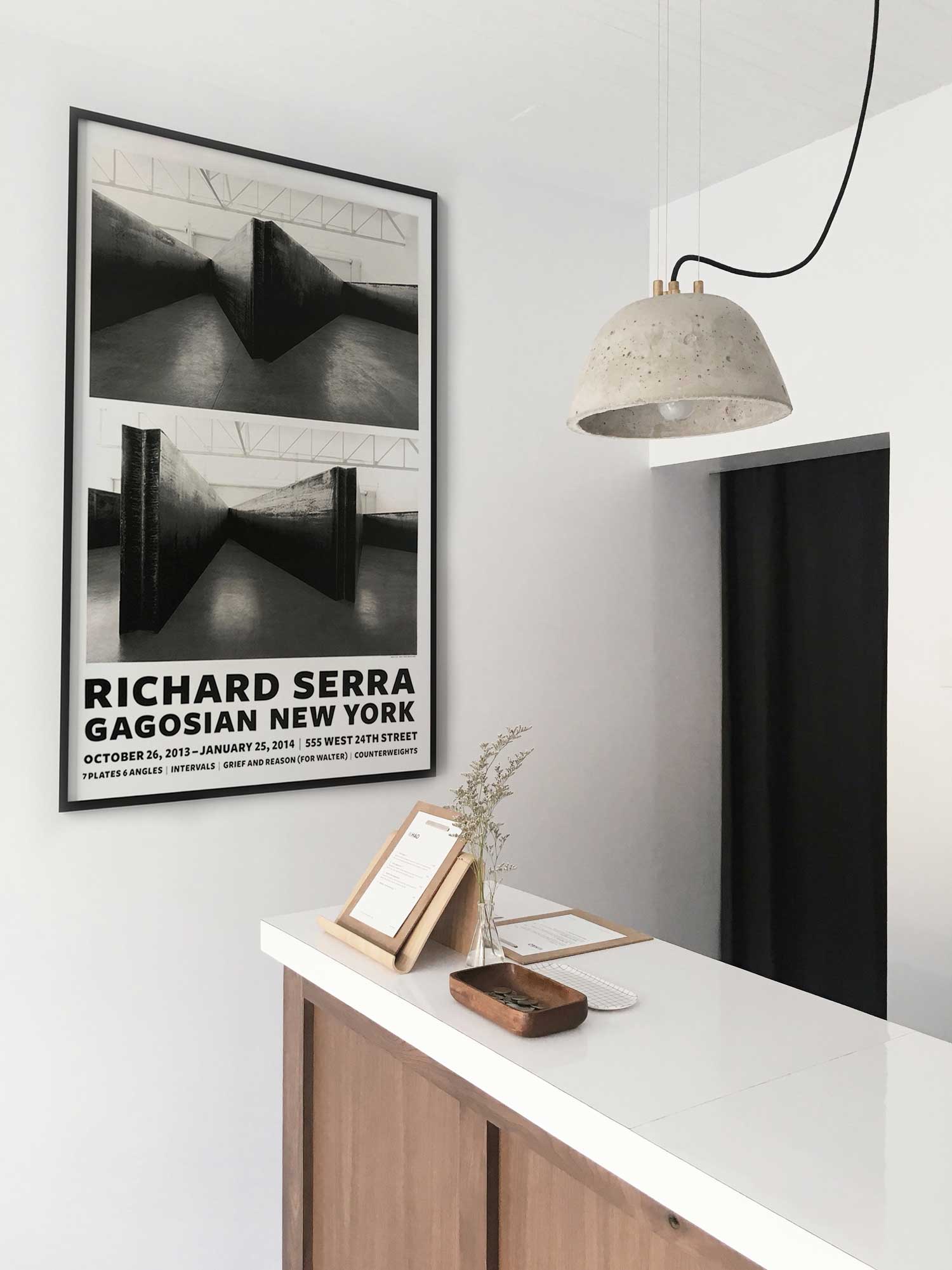 리처드 세라 건축 흑백 사진 대형 아트포스터 인테리어포스터 거실 액자