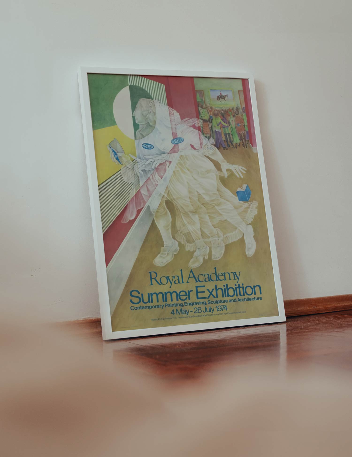 베티 스완윅 Summer Exhibition 1974 로얄아카데미 명화 빈티지 그림 아트포스터 인테리어포스터 거실 액자