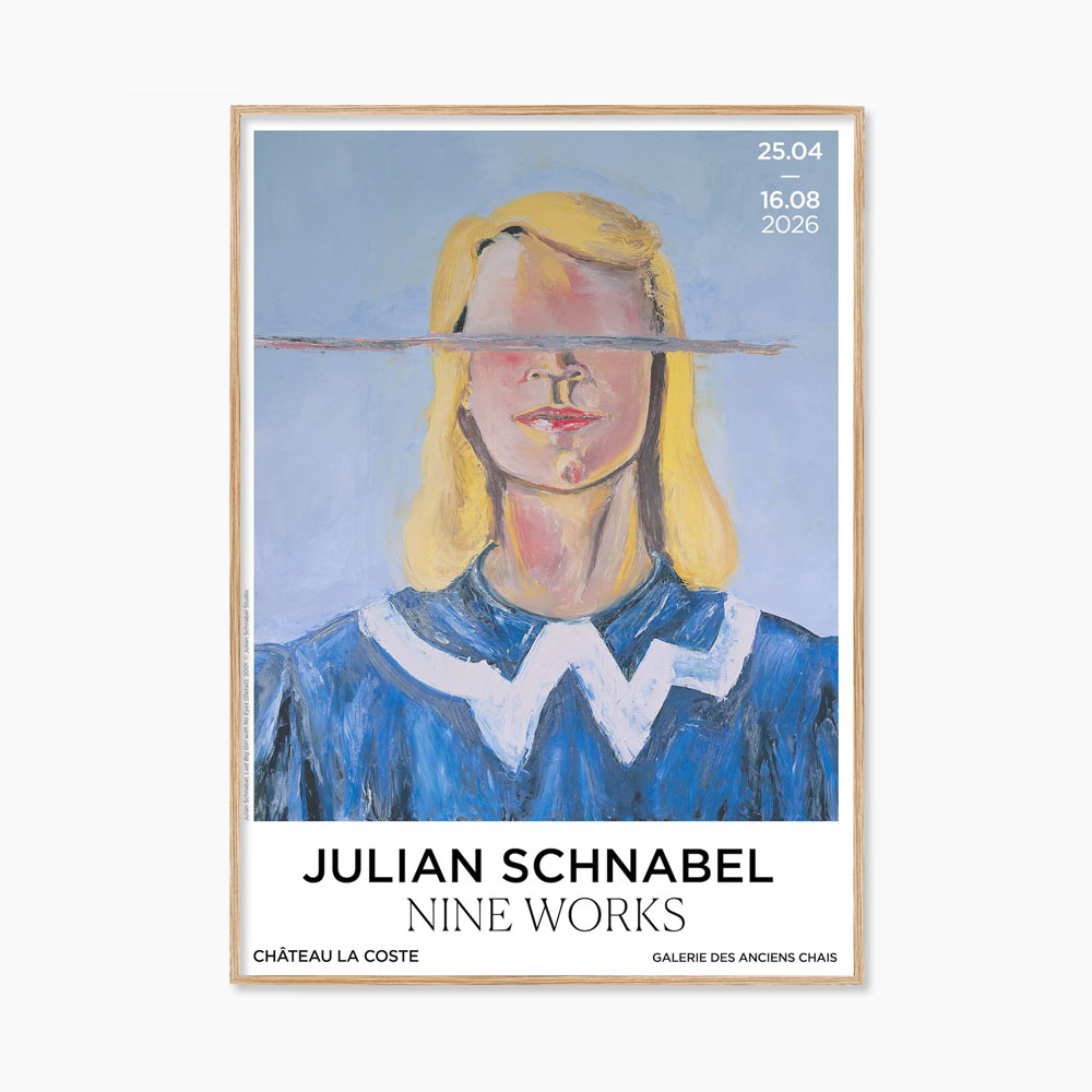 줄리안 슈나벨 Nine Works 인물 회화 아트포스터 인테리어포스터 거실 액자