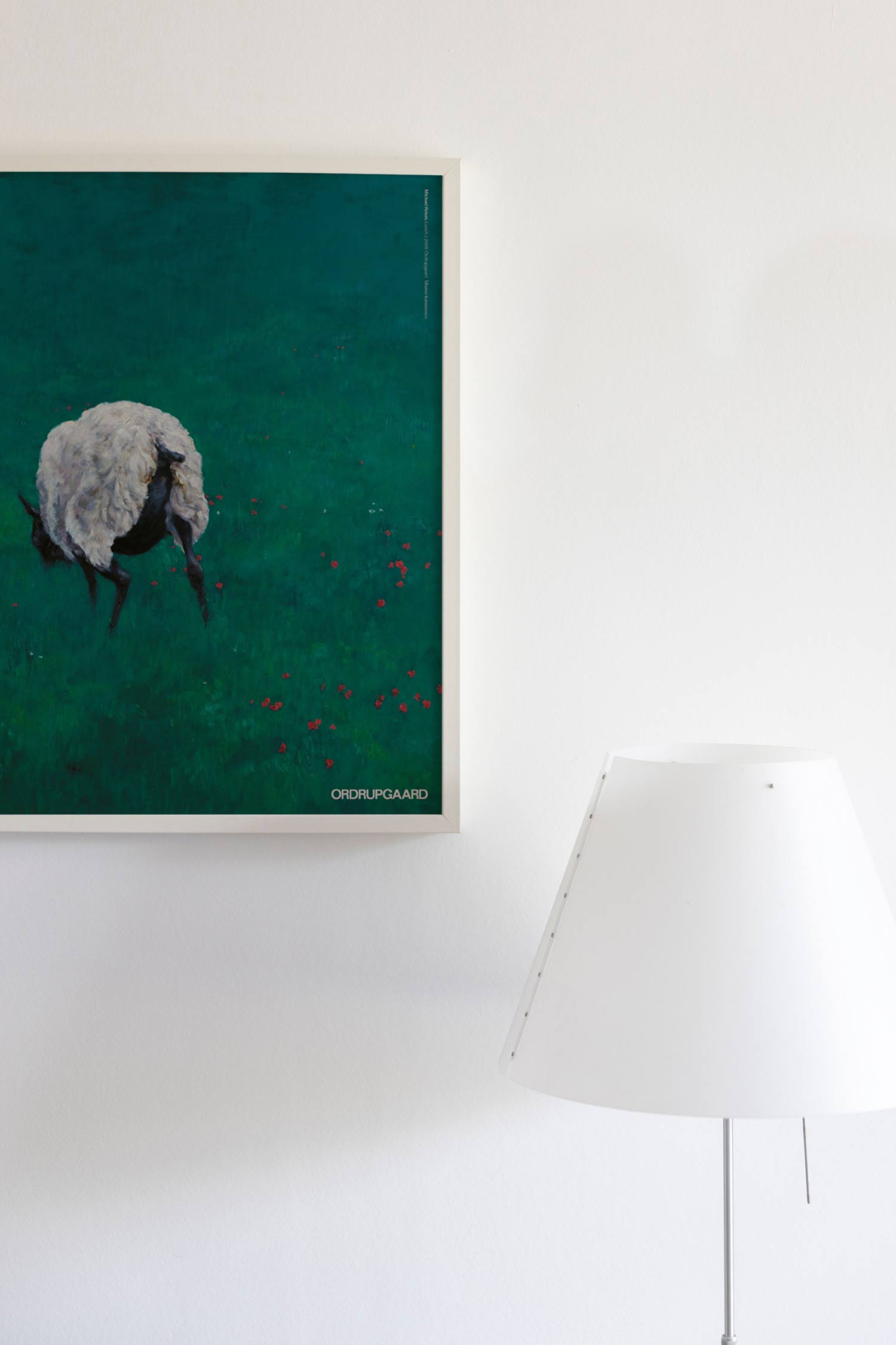 동물 양 포스터