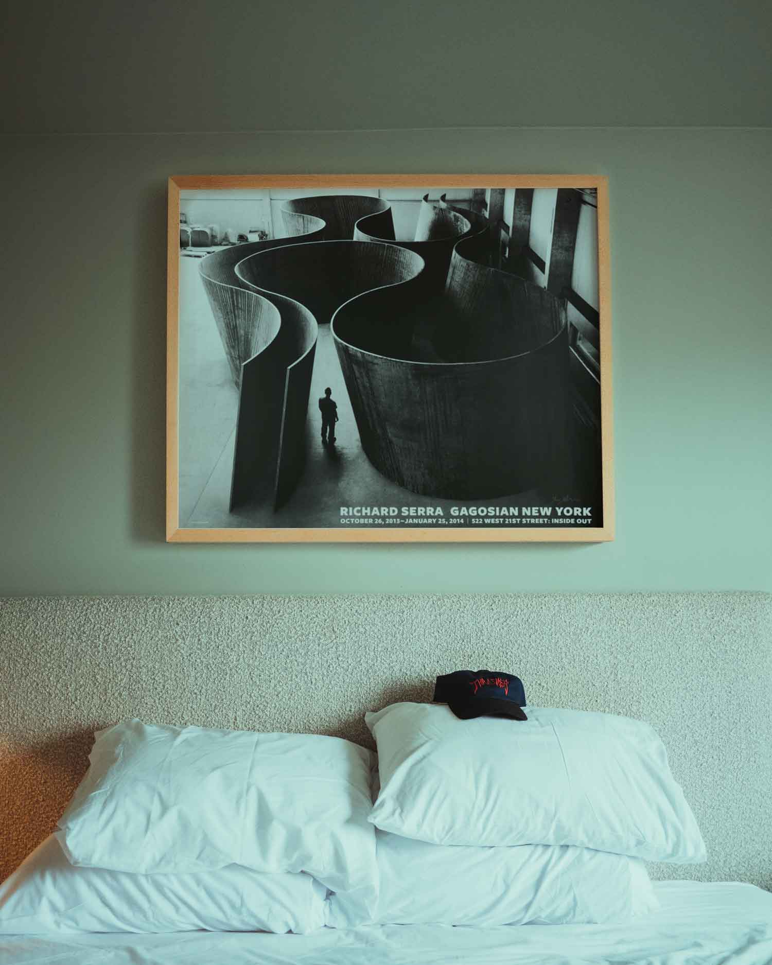 리처드 세라 건축 흑백 사진 대형 아트포스터 인테리어포스터 거실 액자