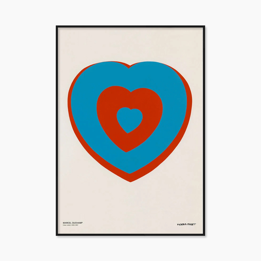 [마르셀 뒤샹] Fluttering Heart 70 x 100 cm