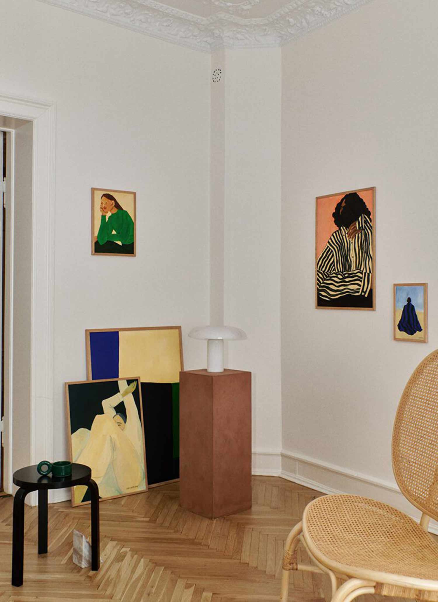 한나 피터슨 Hanna Peterson Serene Stripes그림 아트포스터 인테리어포스터 거실 액자