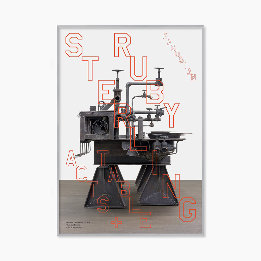 [스털링 루비] ACTS TABLE (액자 포함) 61 x 91.4 cm