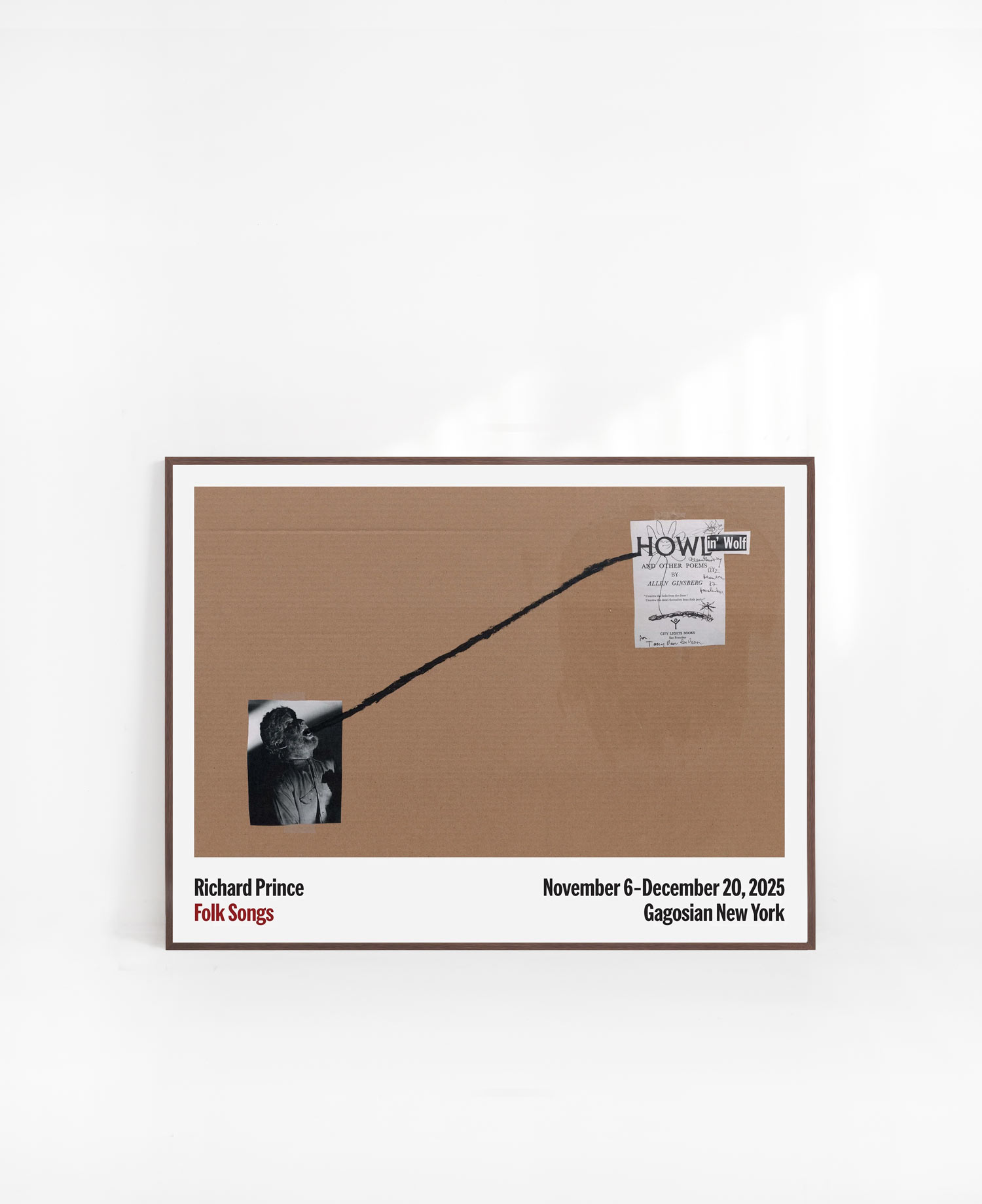 리처드 프린스 Folk Songs 83.8 x 63.5 cm 사진 콜라주 대형 가로형 아트포스터 액자