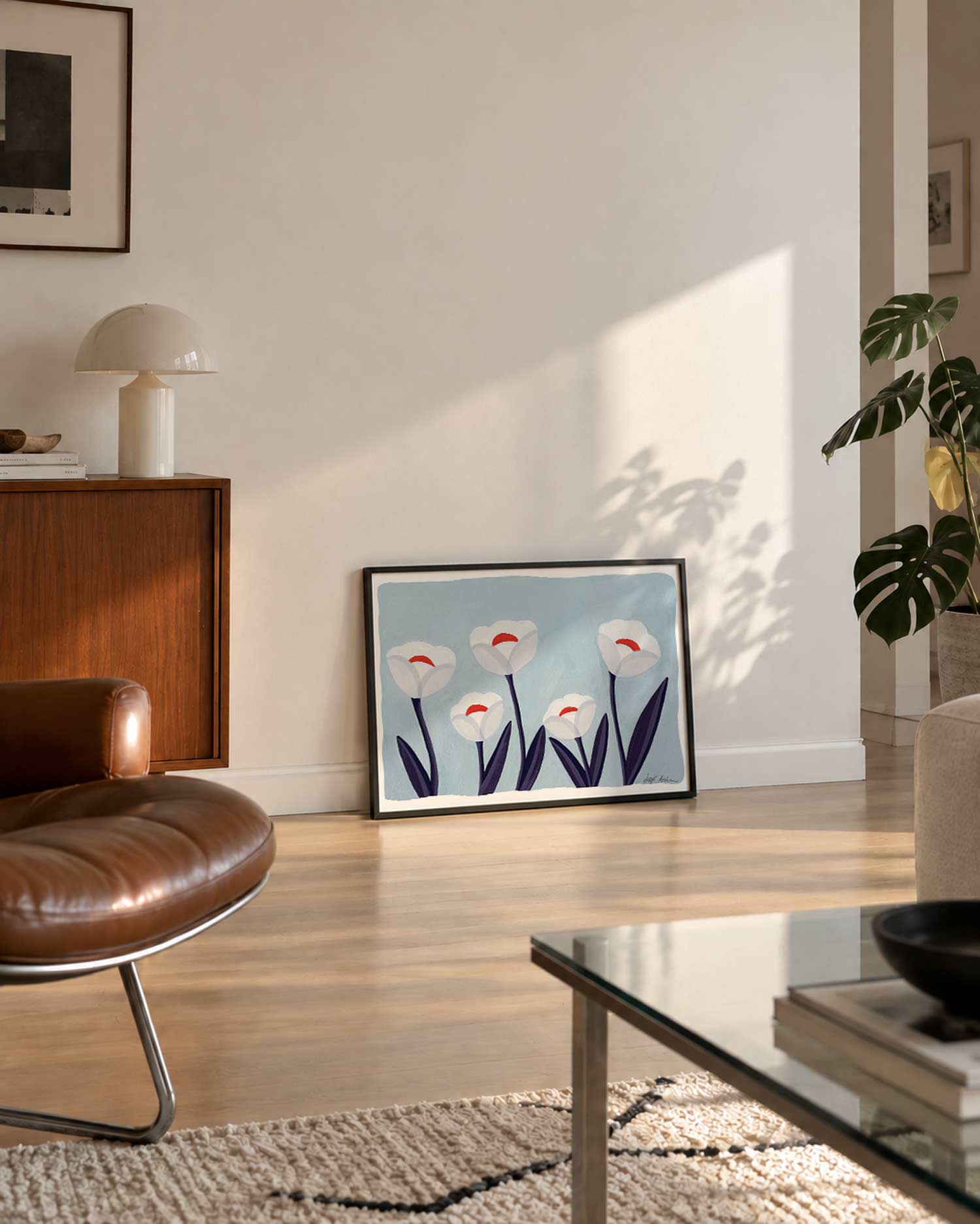 이가 코시츠카 Flowers 01 Iga Kosicka 50 x 70 cm 인테리어액자 아트포스터 더포스터클럽 꽃 플라워