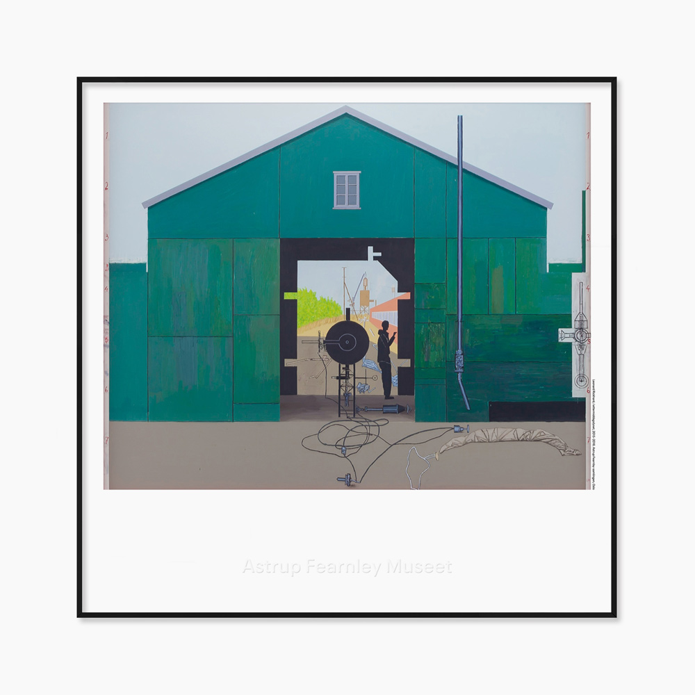 [레오나드 릭하드] TI Ettermiddagslyset (액자 포함) 50 x 50 cm - 7월 말 재입고