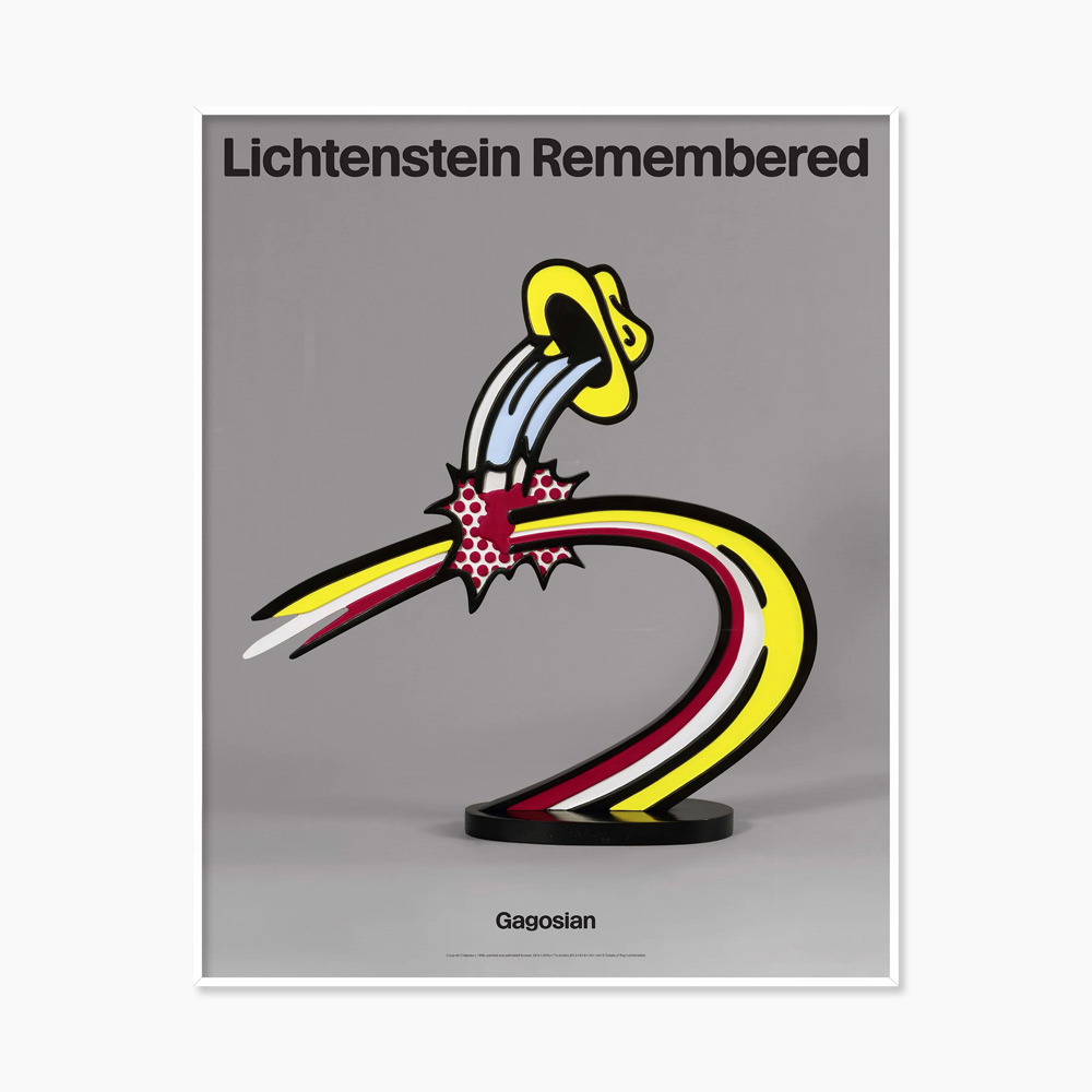 [로이 리히텐슈타인] Lichtenstein Remembered 60.9 x 76.2 cm 양면 포스터