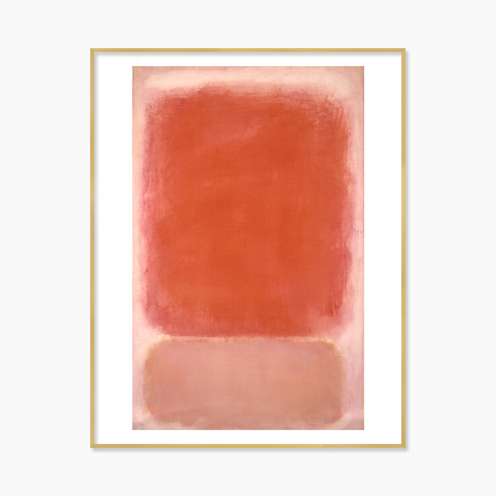 [마크 로스코] Red and Pink on Pink, Large (액자 포함) 81 x 101 cm